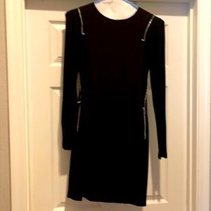 Black with zippers Kenneth Cole Dress